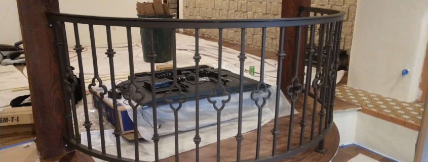 custom welded railing