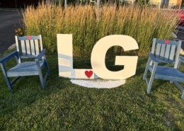 Custom fabricated Lake Geneva sign